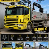 Scania P94 D230 Macara HIAB 095-2- gata de lucru!